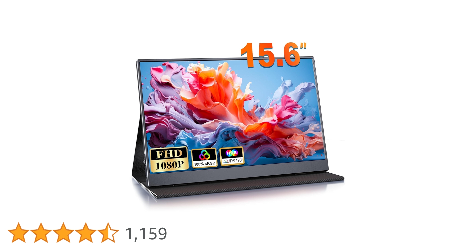 CUIUIC モバイルモニター 15.6インチ CUIUICのCUIUIC モバイルモニター 15.6インチ 1080PFHD モバイル